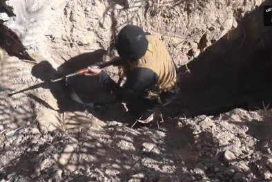 Khủng bố ISIS công bố hệ thống đường hầm tránh không kích Mỹ