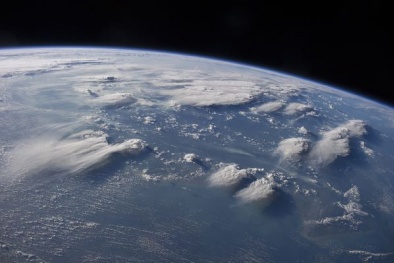 Hình ảnh tuyệt đẹp của Trái Đất nhìn từ Trạm vũ trụ Quốc Tế