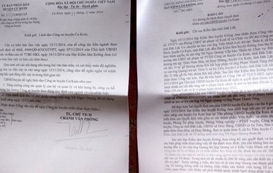 Thiếu tá công an rút súng đe dọa, đoàn liên ngành chạy tán loạn