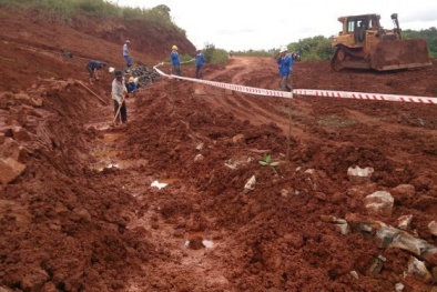 Yêu cầu kỷ luật vụ sạt lở đập hồ thải bauxit