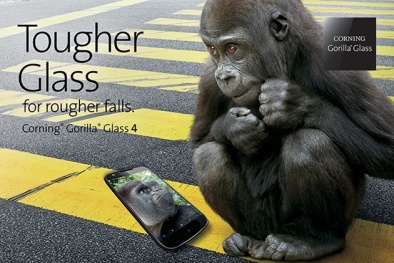 Ra mắt kính cường lực Gorilla Glass 4 cho smartphone