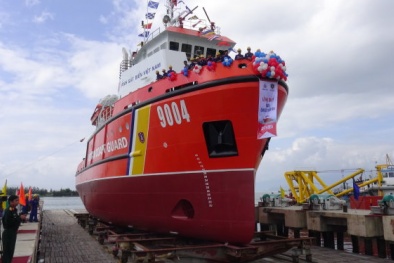 Đóng mới tàu cảnh sát biển hiện đại nhất Việt Nam