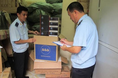 Chặn đứng vụ vận chuyển 87.500 bao thuốc lá lậu