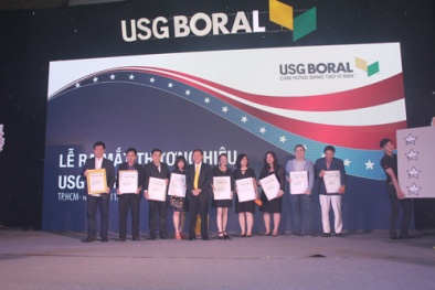 USG Boral Gypsum khuyến mãi dịp ra mắt thương hiệu mới