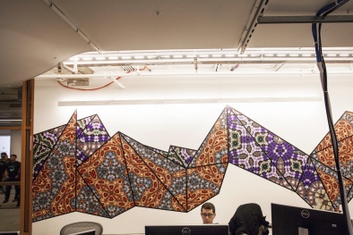 Những bức tranh tường tuyệt đẹp tại trụ sở Facebook