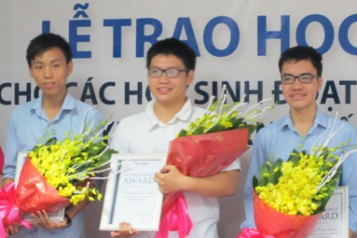 Huy chương Olympic Toán quốc tế 2014 'rủ nhau' đi Mỹ