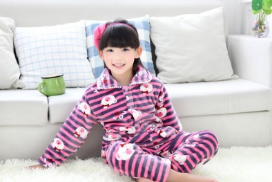 Bộ ngủ mùa đông 2014 cho bé ấm áp và thời trang 