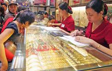 Vàng giảm sâu quá mốc 35 triệu đồng