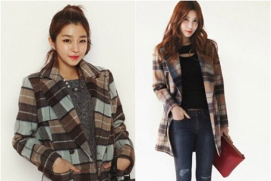 Những kiểu áo khoác mùa đông 2014 giúp phái nữ luôn trẻ trung