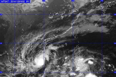 Tin mới nhất cơn bão số 4 và tình hình gió mùa Đông Bắc