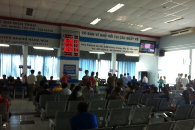 Ngày đầu tiên, ngành đường sắt đã bán hơn 17.500 vé tàu tết
