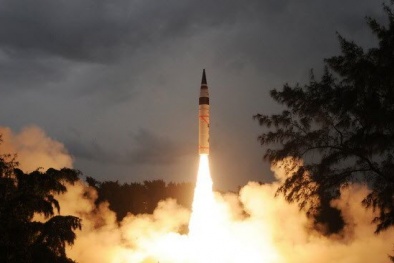 Ấn Độ thử tên lửa có khả năng mang đầu đạn hạt nhân Agni-4