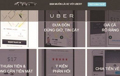 Dịch vụ taxi Uber: Dân lợi, cơ quan chức năng cấm