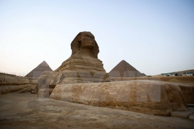 Ai Cập phát hiện tượng nhân sư bằng đá vôi niên đại 3.600 năm