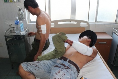 3 nhân viên bảo vệ rừng bị chém nhập viện