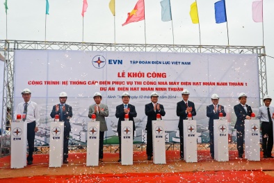 Xây dựng hệ thống điện cho thi công Điện hạt nhân Ninh Thuận 1