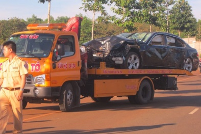 Lời kể kinh hoàng vụ cảnh sát giao thông lái xe BMW tông chết 2 dân phòng