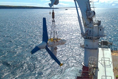 Máy phát điện sức gió tương lai sẽ đặt ở dưới biển