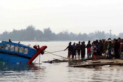 6 người tử vong vì đắm tàu ở Thái Bình