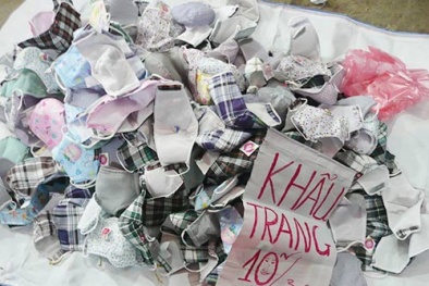 Dị ứng, hen suyễn vì...đeo khẩu trang?!