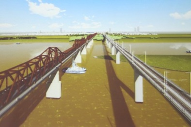 Nghiên cứu kỹ phương án cầu đường sắt vượt sông Hồng