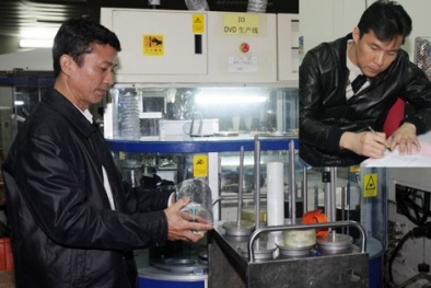 Phát hiện doanh nghiệp nước ngoài sản xuất đĩa đồi trụy số lượng lớn tại Đồ Sơn - Hải Phòng