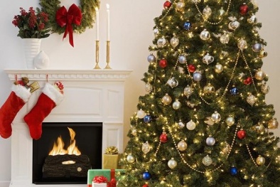 Cách trang trí cây thông Noel đơn giản và đẹp mắt