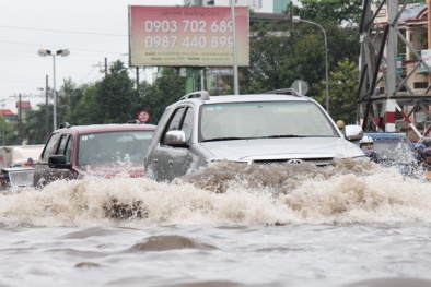 TP.HCM: Triều cường dâng cao đạt đỉnh vào ngày lễ Giáng sinh