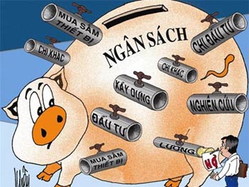 Năm 2014, ngân sách thu 814,1 nghìn tỉ đồng, chi ra 968,5 nghìn tỉ đồng