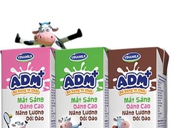 Sữa tiệt trùng bổ sung vi chất ADM+ vì sự phát triển của trẻ
