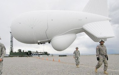 Khí cầu do thám chống tên lửa hành trình giá hàng tỉ USD