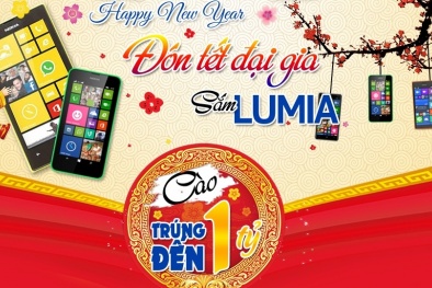 Sắm Lumia cào trúng đến 1 tỷ