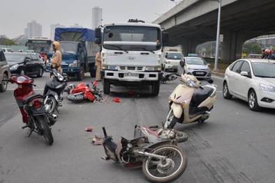 Tai nạn giao thông kỳ nghỉ lễ tết dương lịch tăng so với năm ngoái