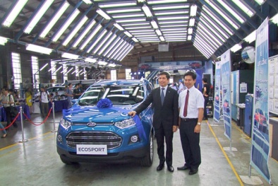 Doanh số bán hàng của Ford Việt Nam đạt kỷ lục với 13.988 xe năm 2014