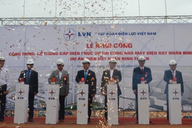 Xây dựng hệ thống cấp điện phục vụ Nhà máy Điện hạt nhân Ninh Thuận 1