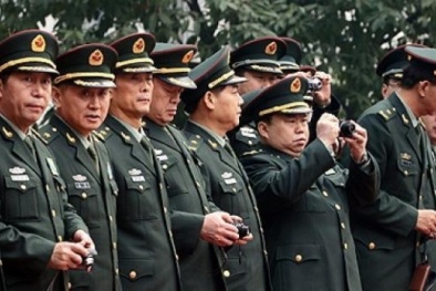 Lộ mặt 15 tham quan cấp tướng của Trung Quốc 