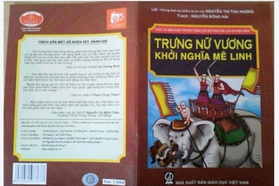 Truyện tranh kể chuyện quân Mã Viện “cởi truồng” bị thu hồi