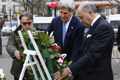 Ngoại trưởng Mỹ ca ngợi tự do ngôn luận của Pháp