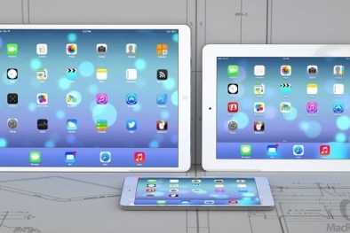 Apple sẽ ra iPad 12,9 inch cùng bút cảm ứng