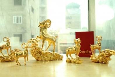 Bài trí vật phẩm hình dê theo phong thủy hút vận may, tiền tài