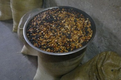 Chế thuốc gia truyền chữa bệnh thần kinh từ bột bắp rang, mật mía