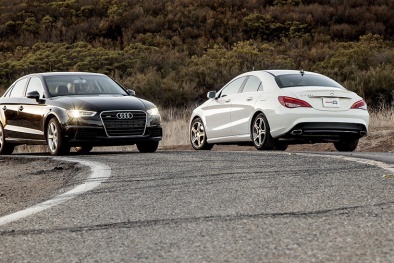 Đắn đo lựa chọn Mercedes-Benz CLA hay Audi A3 2015