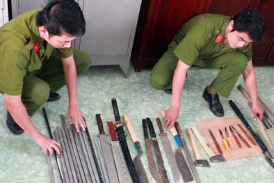 Bắt giữ 30 người ngăn chặn 2 nhóm giang hồ 'quyết chiến'