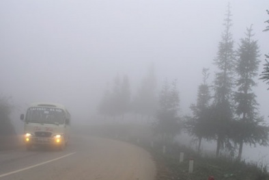 Dự báo thời tiết hôm nay ngày 26/1/2015: Sương mù bao trùm trên cả nước, trưa chiều trời nắng