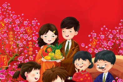 Lời chúc tết hay 2015 dành tặng người thân trong gia đình