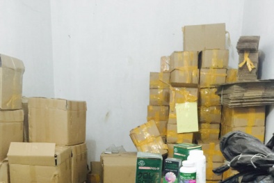 Lò sản xuất hơn 10 tấn thực phẩm chức năng giả