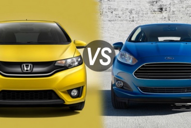 Honda Fit 2015 và Ford Fiesta 2014: Cuộc chiến phân khúc xe tiết kiệm nhiên liệu