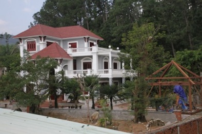 Bao giờ xử lý dứt điểm biệt thự trái phép của tướng Thạch?