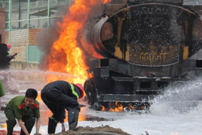 Nhìn lại những vụ cháy xe chở xăng dầu thời gian qua