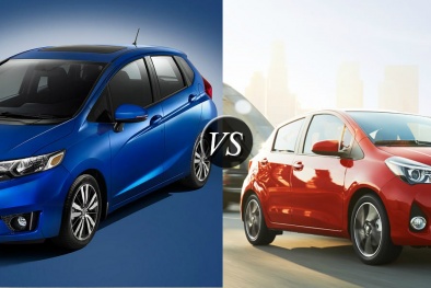 Honda Fit và Mitsubishi Mirage  bất phân thắng bại 